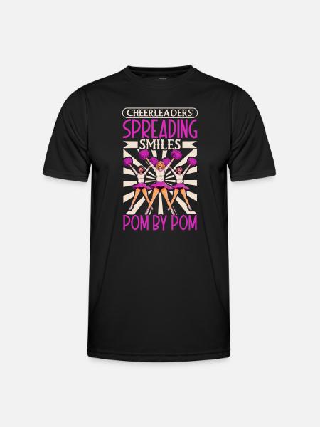 Cheerleader Cheerleader outfit - Men's Functional T-Shirt - black