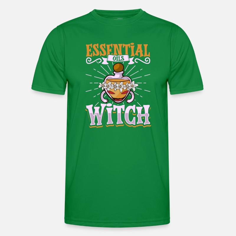 Ätherische Öle Für Halloween-horror. Ätherische Männer Funktions-T-Shirt
