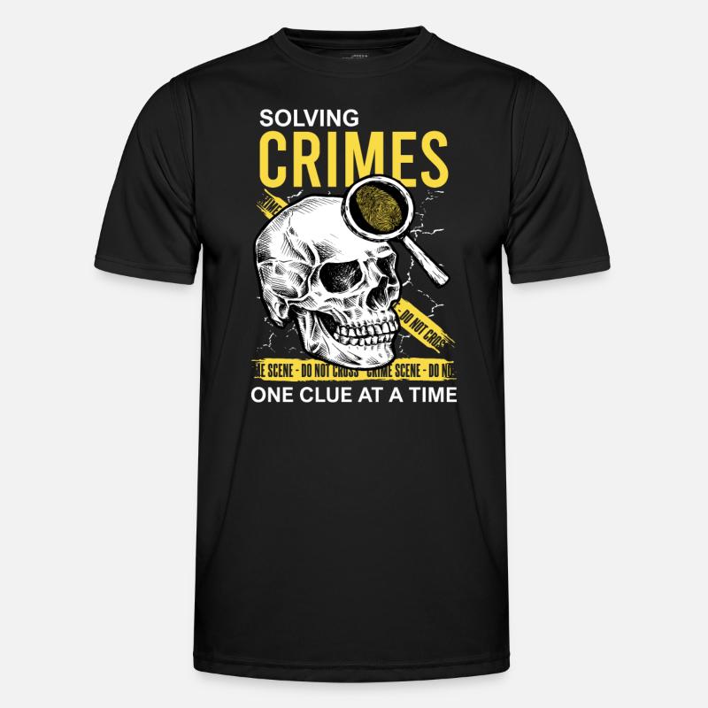 Pathologe, Forensik-experte, Tatortanalytiker - Männer Funktions-T-Shirt - Schwarz