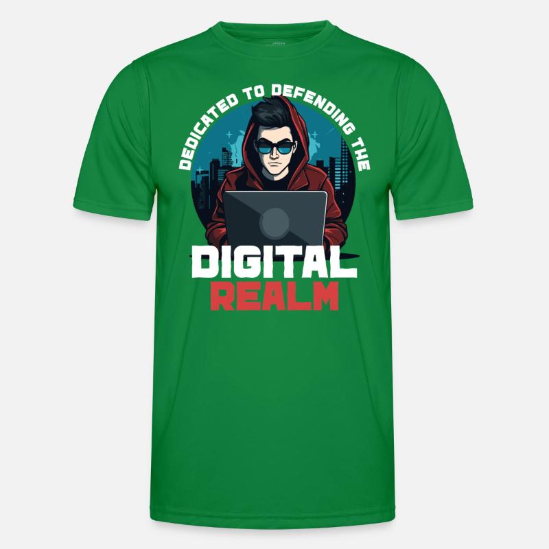 Ethical Hacking Analyst Ethical Cyber Security Männer Funktions-T-Shirt