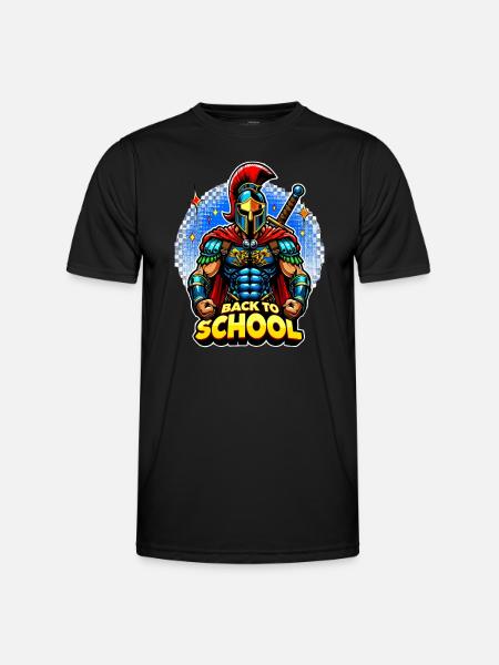 Gladiator School Teacher Of Ancient Rome - Men's Functional T-Shirt - black