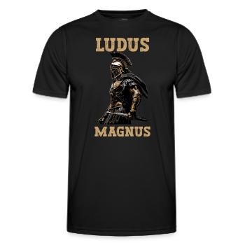 Julius Caesar Roman History Roman Empire - Men's Functional T-Shirt - black - Front - AI Model Male 178 dark (178cm)