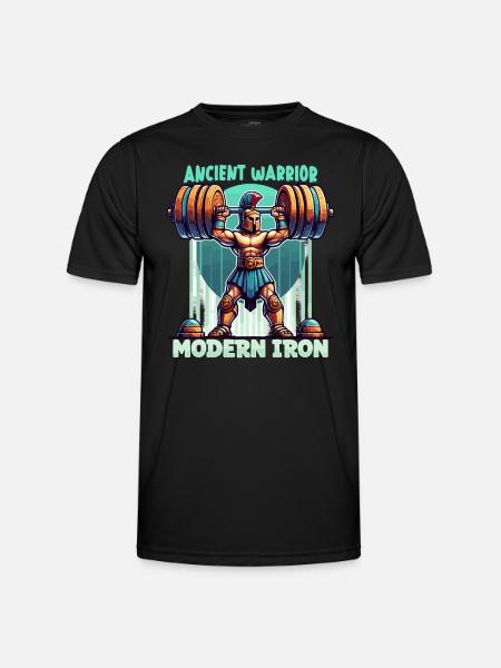 Julius Cæsar Romerhistorie Romerriget - Funktionsshirt til herrer - sort