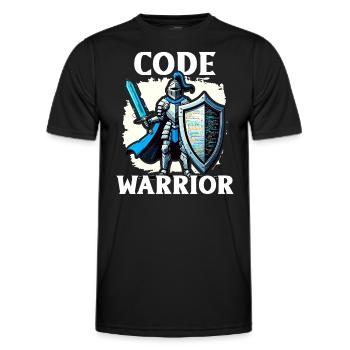 Ethical Hacking Analyst Ethical Cyber Security - Men's Functional T-Shirt - black - Front - AI Model Male 178 dark (178cm)