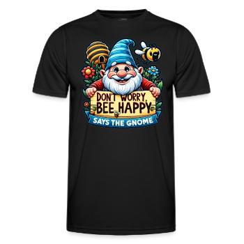 Sailors Sea Shanty Singing Ship Adventures - Men's Functional T-Shirt - black - Front - AI Model Male 178 dark (178cm)