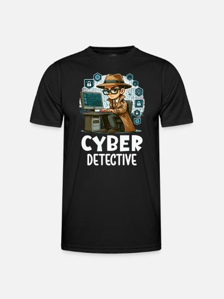 Ethical Hacking Analyst Ethical Cyber Security - Men's Functional T-Shirt - black