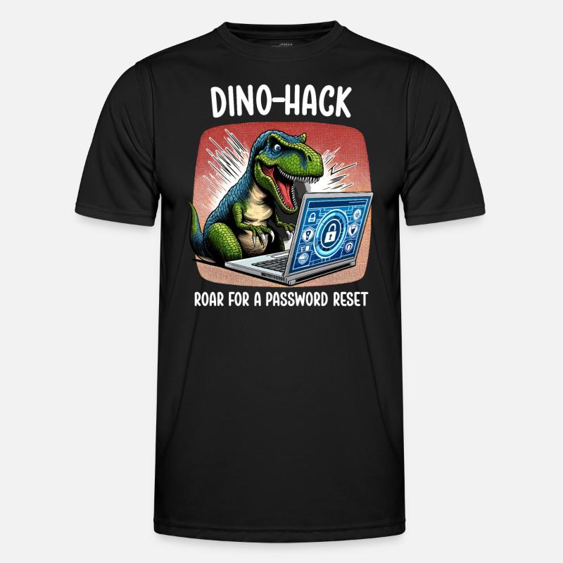 Ethical Hacking Analyst Ethical Cyber Security - Männer Funktions-T-Shirt - Schwarz
