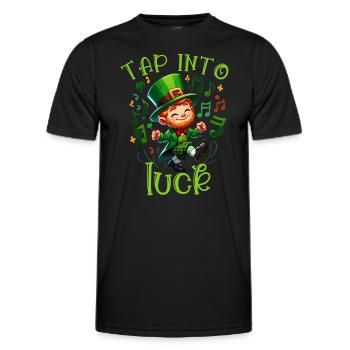 Irish Dancing Ireland Outfit Irish Music - Männer Funktions-T-Shirt - Schwarz - Vorne - AI Model Male 178 dark (178cm)