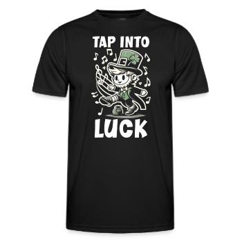 Irish Dancing Ireland Outfit Irish Music - Männer Funktions-T-Shirt - Schwarz - Vorne - AI Model Male 178 dark (178cm)