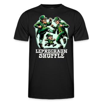 Irish Dancing Ireland Outfit Irish Music - Männer Funktions-T-Shirt - Schwarz - Vorne - AI Model Male 178 dark (178cm)