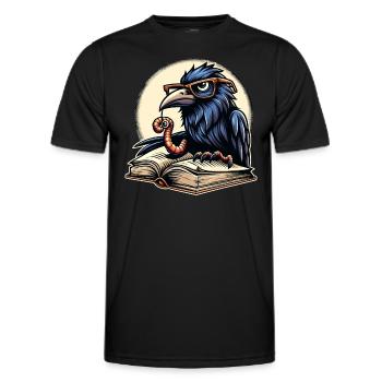 Edgar Allan Poe Fan, littérature classique, - T-shirt sport Homme - noir - Devant - AI Model Male 178 dark (178cm)