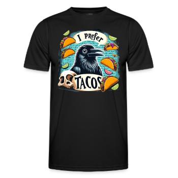 Edgar Allan Poe Fan, littérature classique, - T-shirt sport Homme - noir - Devant - AI Model Male 178 dark (178cm)