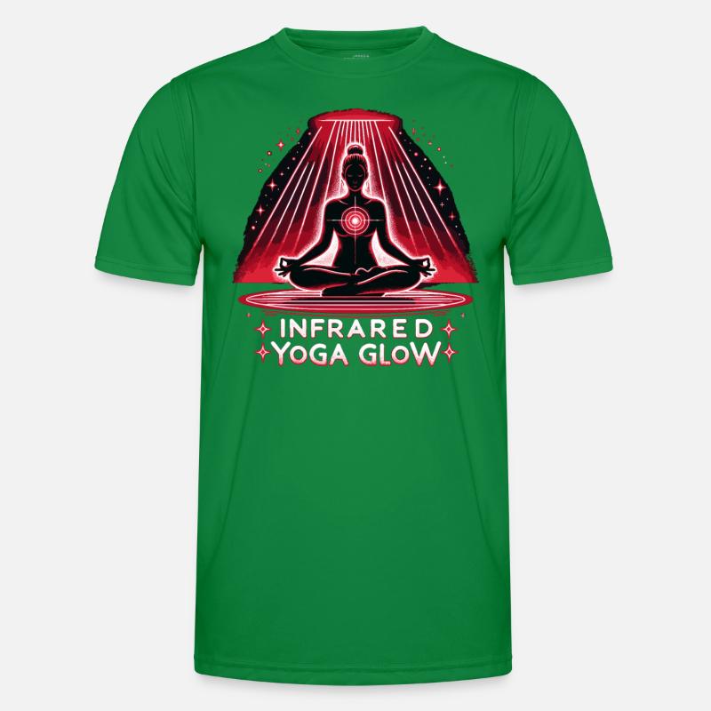 Red Light Therapy Low-level Laser Therapy for Men's Functional T-Shirt