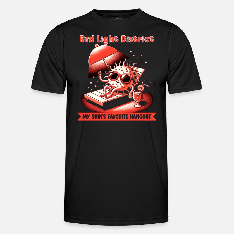 Red Light Therapy Low-level laser therapy for the Men's Functional T-Shirt