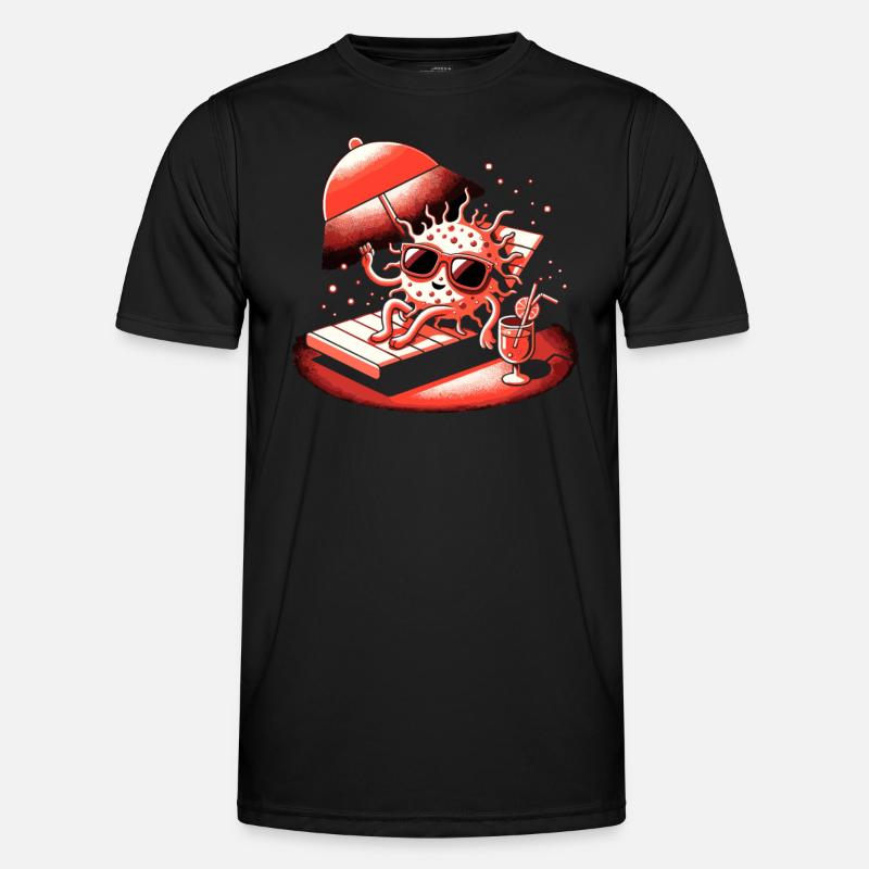 Red Light Therapy Low-level laser therapy for the Men's Functional T-Shirt