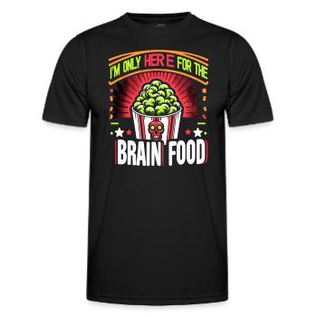 Horrorfilm-fan Zombie-horror Klassischer - Männer Funktions-T-Shirt - Schwarz - Vorne - AI Model Male 178 dark (178cm)