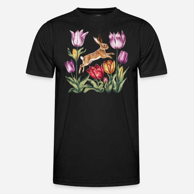 Ostara Eostre Equinox Witch Pagan Goddess Rituals - Men's Functional T-Shirt - black