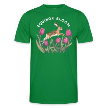 Ostara Eostre équinoxe sorcière déesse païenne rituels - T-shirt sport Homme - vert - Devant - AI Model Male 178 dark (178cm)