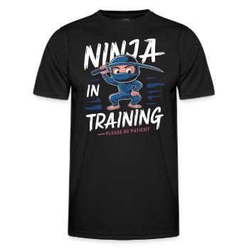 Kung Fu Chinese Kung Fu Asian Kung Fu - Men's Functional T-Shirt - black - Front - AI Model Male 178 dark (178cm)