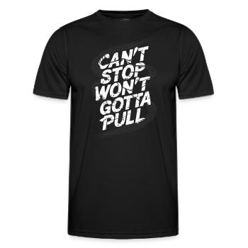 Tractor Pulling Tractor Pulling Tractor Power Farm - Men's Functional T-Shirt - black - Front - AI Model Male 178 dark (178cm)