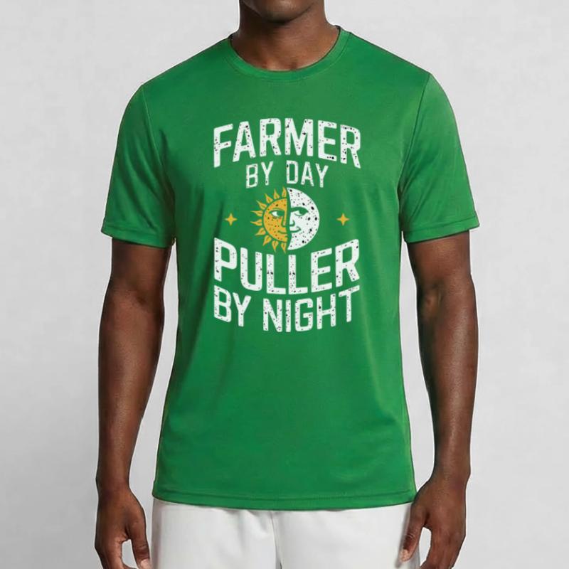 Tractor Pulling Tractor Pulling Tractor Power Farm Men's Functional T-Shirt