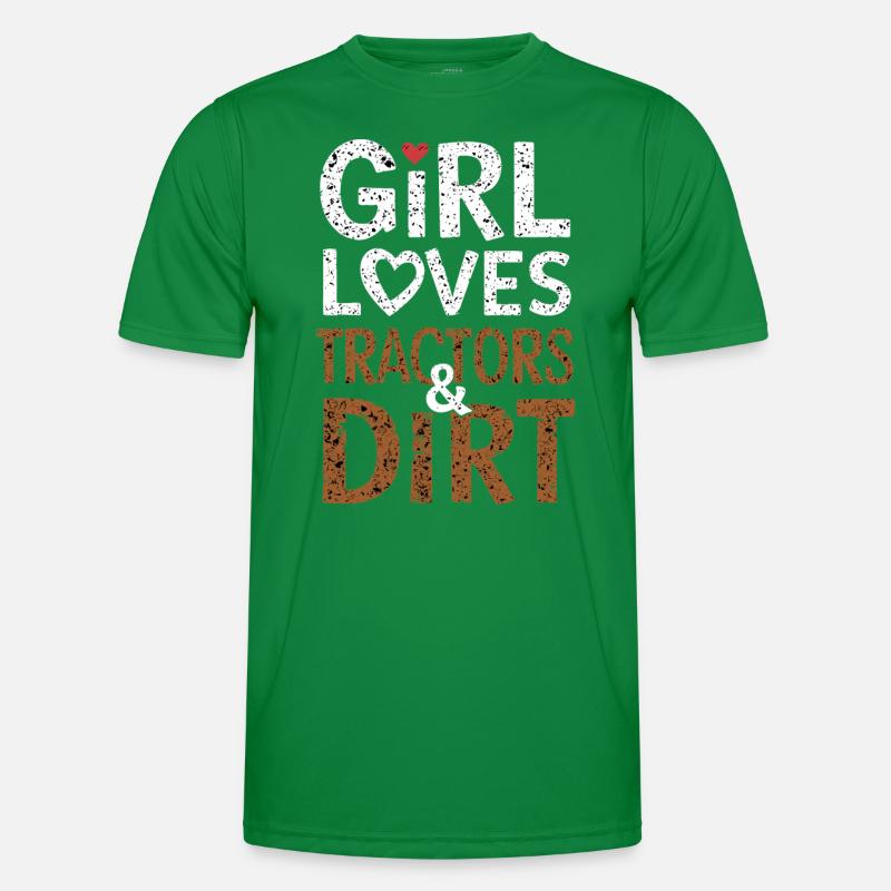 Tractor Pulling Tractor Pulling Tractor Power Farm Men's Functional T-Shirt