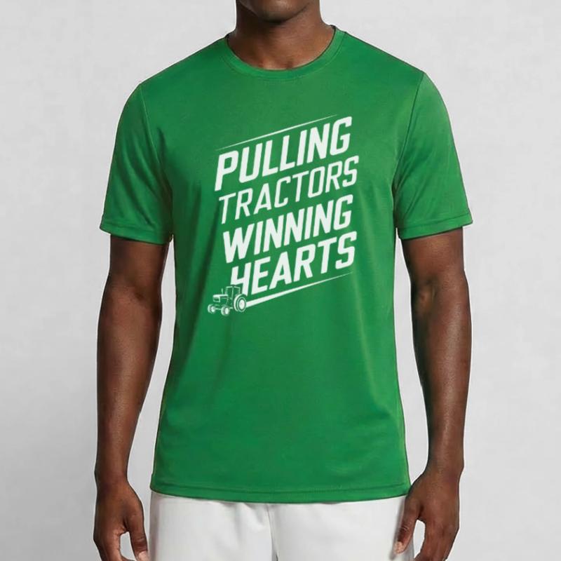 Tractor Pulling Tractor Pulling Tractor Power Farm Men's Functional T-Shirt