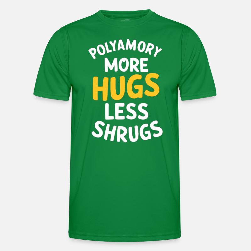 Polyamoröse Gemeinschaft Polyamorous Parenting Männer Funktions-T-Shirt