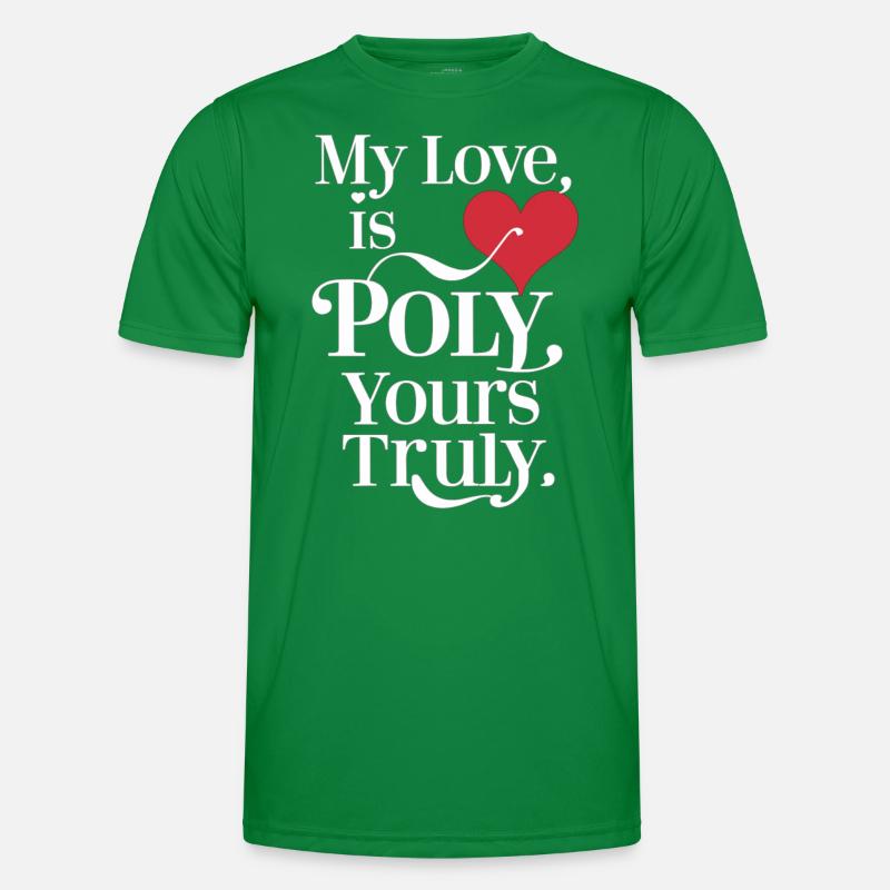 Communauté polyamoureuse Parentalité polyamoureuse T-shirt sport Homme