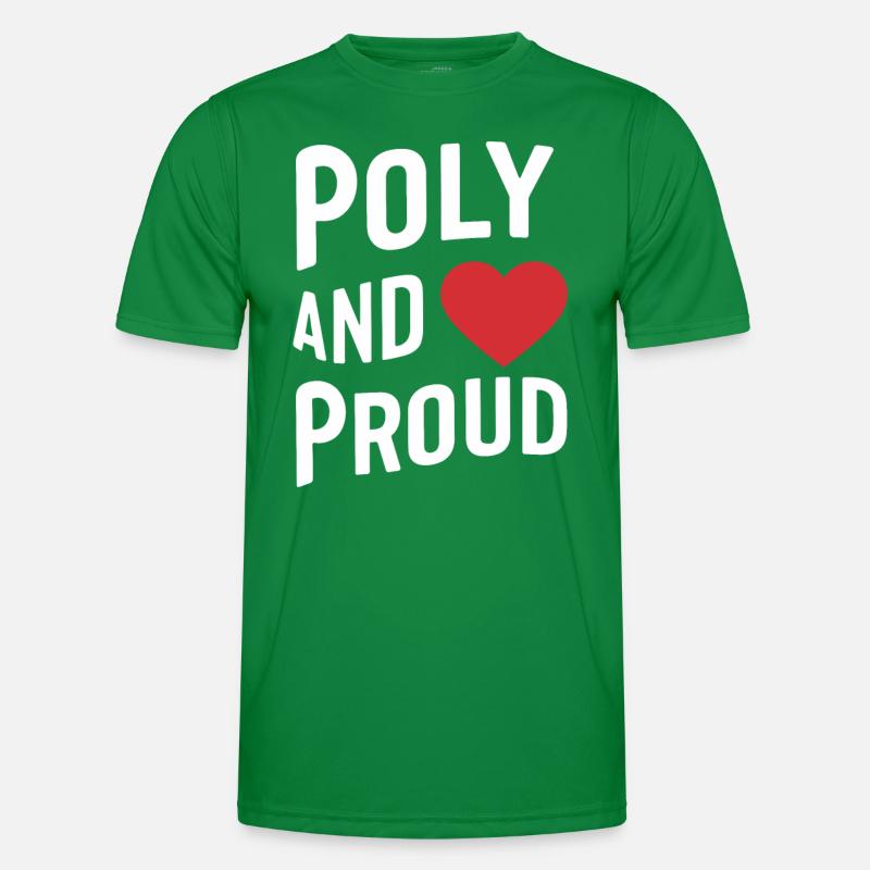 Polyamoröse Gemeinschaft Polyamorous Parenting Männer Funktions-T-Shirt