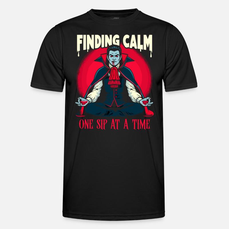 Meditation, Mindfulness, Relaxation, Inner - Men's Functional T-Shirt - black