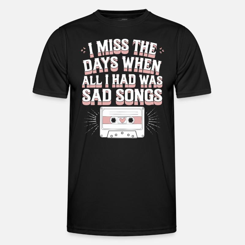 Introversion Alternative Style Emotional - Men's Functional T-Shirt - black