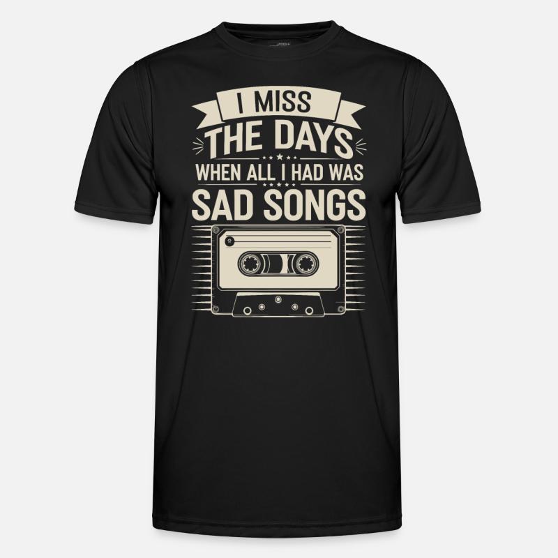 Introversion Alternative Style Emotional - Men's Functional T-Shirt - black
