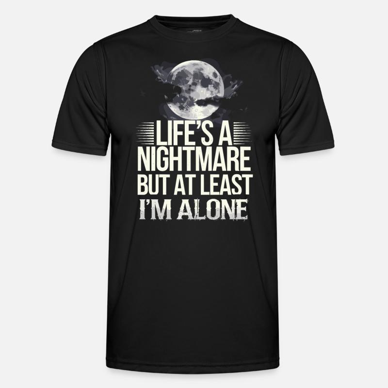 Introversion Alternative Style Emotional - Men's Functional T-Shirt - black