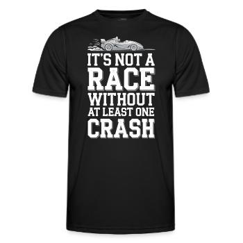 Boîte à savon alimentée par gravité Soap Box Racing Adventure pour le bricolage - T-shirt sport Homme - noir - Devant - AI Model Male 178 dark (178cm)