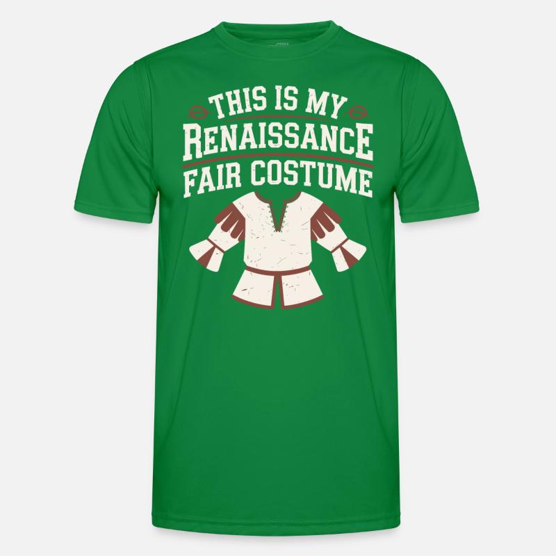 Renaissance Fair Outfit Medieval Ren Faire Men's Functional T-Shirt