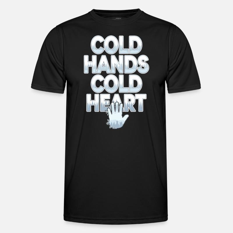 Winter-grumpy-cold-weather-complaints - Men's Functional T-Shirt - black