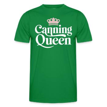 Conservation des aliments faits maison - T-shirt sport Homme - vert - Devant - AI Model Male 178 dark (178cm)