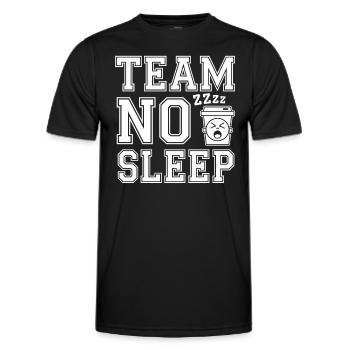 Parenthood humor New fathers have for the first time - Men's Functional T-Shirt - black - Front - AI Model Male 178 dark (178cm)