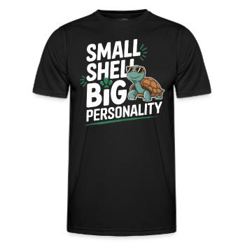 Schildkrötenpflege Für Besitzer Von - Männer Funktions-T-Shirt - Schwarz - Vorne - AI Model Male 178 dark (178cm)