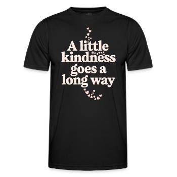 Emotional Intelligence Empathy Advocate Mindful - Men's Functional T-Shirt - black - Front - AI Model Male 178 dark (178cm)
