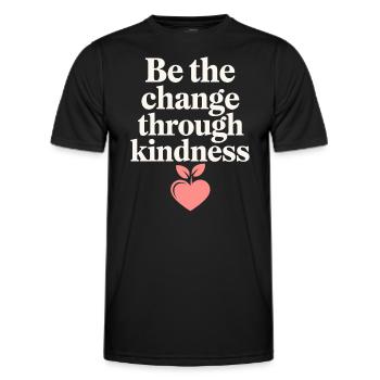 Emotional Intelligence Empathy Advocate Mindful - Men's Functional T-Shirt - black - Front - AI Model Male 178 dark (178cm)