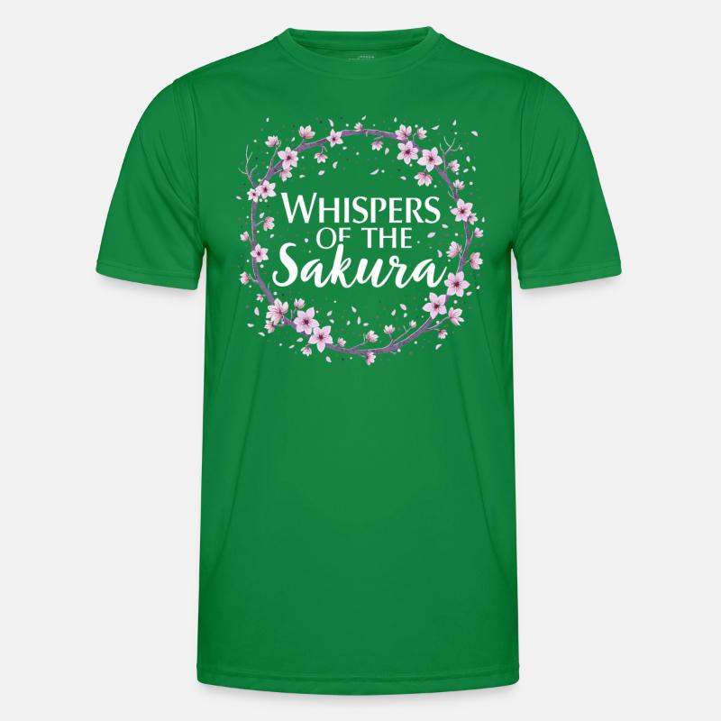 Kirschblüten-enthusiast Sakura Lovers Springtime Männer Funktions-T-Shirt