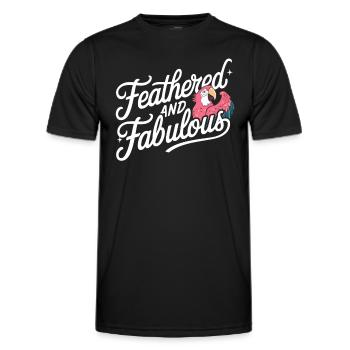 Papageienbesitzer Papageienleben Und Exotischer - Männer Funktions-T-Shirt - Schwarz - Vorne - AI Model Male 178 dark (178cm)