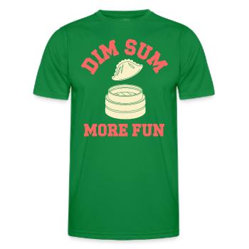 Dim-sum-liebhaber Chinesischer Küche Und Knödel - Männer Funktions-T-Shirt - Kelly Green - Vorne - AI Model Male 178 dark (178cm)