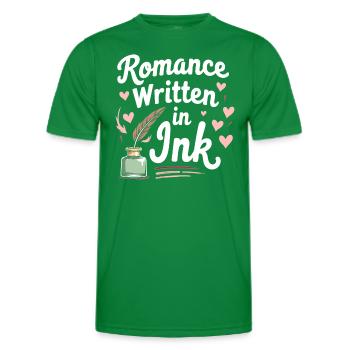 Romantique Nostalgie Vintage Romance Classique Amour - T-shirt sport Homme - vert - Devant - AI Model Male 178 dark (178cm)