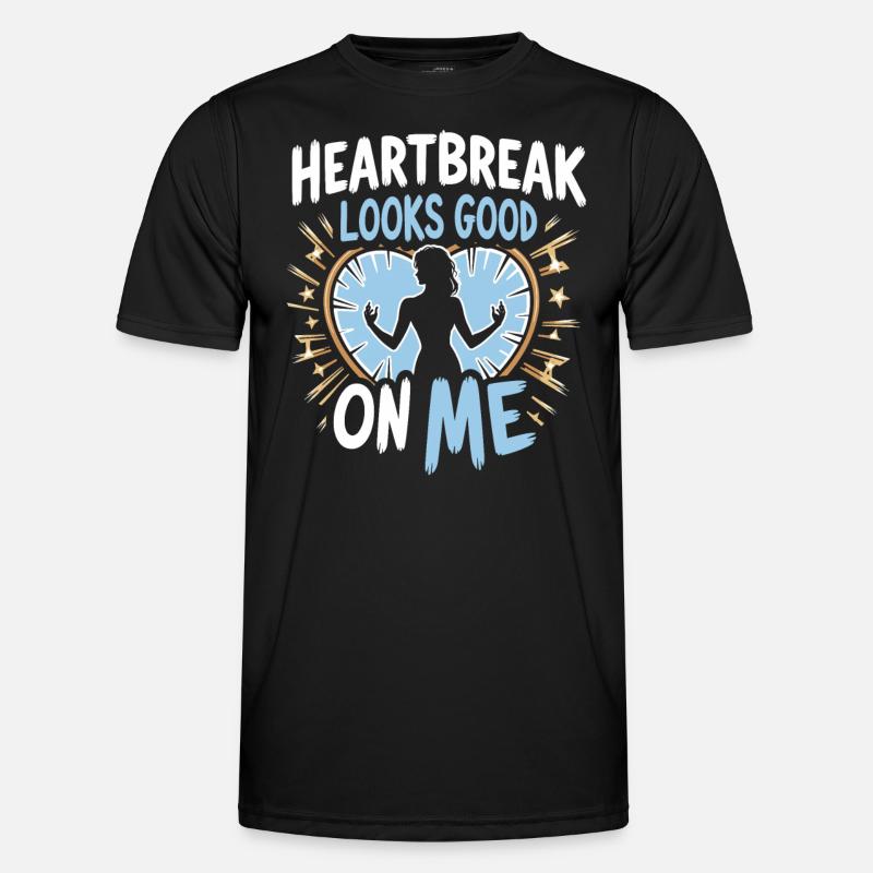 separation empowerment, self-love, new beginnings - Men's Functional T-Shirt - black
