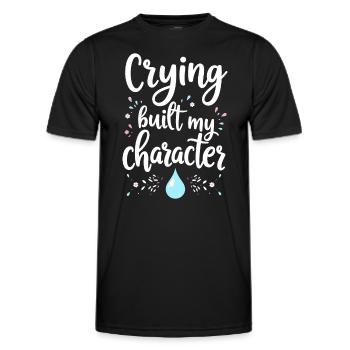 Trennungsermächtigung, Selbstliebe, Neuanfänge - Männer Funktions-T-Shirt - Schwarz - Vorne - AI Model Male 178 dark (178cm)