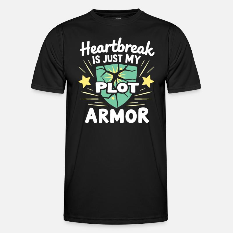 separation empowerment, self-love, new beginnings - Men's Functional T-Shirt - black
