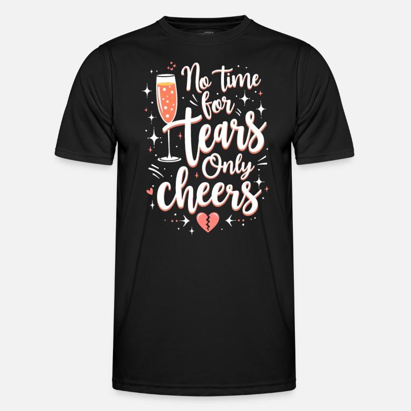 separation empowerment, self-love, new beginnings - Men's Functional T-Shirt - black